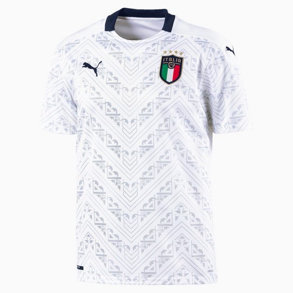 Camiseta Italia Segunda equipo 2020 Blanco